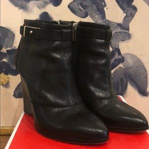 Coach Leather Booties